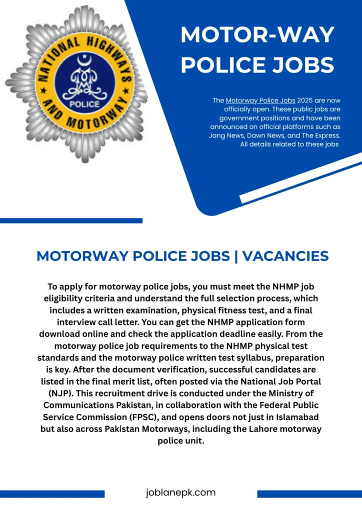 Motorway police jobs 2025