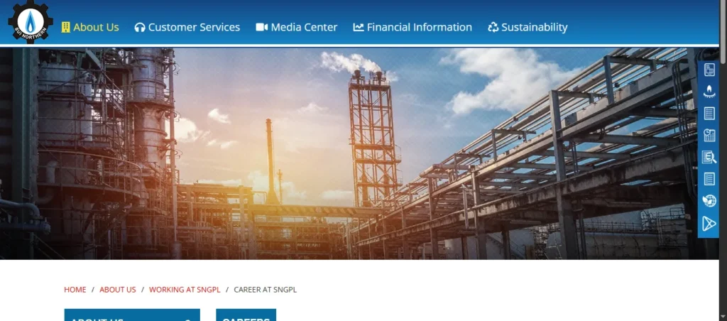 sui gas jobs 2025 official website