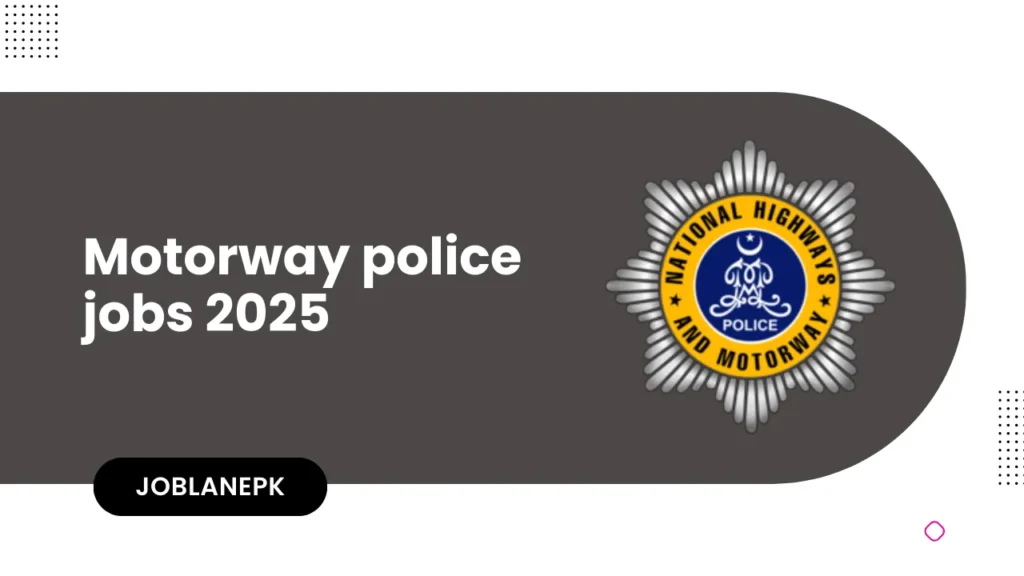 motorway police jobs 2025