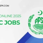 ppsc jobs 2025 apply online